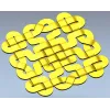 Плетёная декоративная розетка - 3D модель STL для ЧПУ