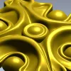 Acanthus Square Rosette STL for CNC Milling
