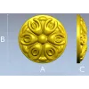 Розетка с бутонным орнаментом - 3D модель STL для ЧПУ