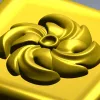 High-Relief Square Floral Rosette STL for CNC Router