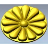 Розетка "Солнечная маргаритка" - 3D модель STL для ЧПУ