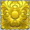 Розетка барочная - 3D модель STL для ЧПУ