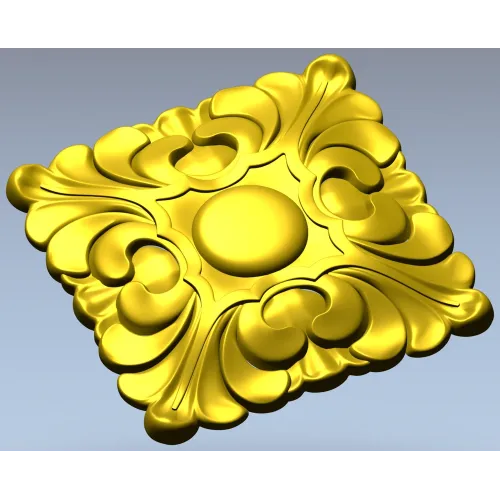 Розетка барочная - 3D модель STL для ЧПУ