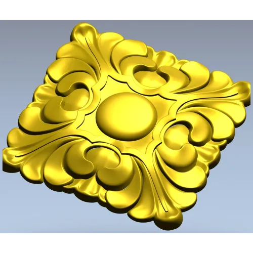 Розетка барочная - 3D модель STL для ЧПУ