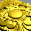 Розетка барочная - 3D модель STL для ЧПУ