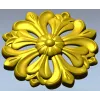 Розетка декоративная STL - 3D модель для ЧПУ резьбы по дереву