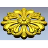 Розетка декоративная STL - 3D модель для ЧПУ резьбы по дереву
