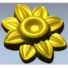 Floral Rosette STL 3D Model for CNC Carving