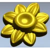 Floral Rosette STL 3D Model for CNC Carving