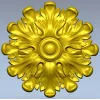 Розетка Аурелия - 3D модель STL для ЧПУ, декоративная розетка для фрезера