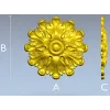 Розетка Аурелия - 3D модель STL для ЧПУ, декоративная розетка для фрезера