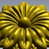 Розетка "Аурелия" - 3D модель STL для ЧПУ