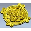 Розетка "Крест-цветок" - 3D модель STL для ЧПУ