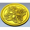 Florentine Quad Rosette - STL 3D model for CNC