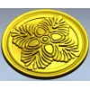 Florentine Quad Rosette - STL 3D model for CNC
