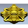 Florentine Ribbon Rosette - detailed rosette 3D model STL for CNC