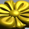 Розетка-цветок - stl модель для ЧПУ