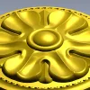 Розетка в виде цветка - 3D модель STL для ЧПУ
