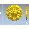 Розетка в виде цветка - 3D модель STL для ЧПУ