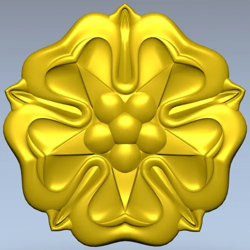 Флорентийская розетка - 3D модель STL для ЧПУ