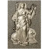3D модель Фемиды в формате STL - барельеф для ЧПУ