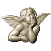 Мечтательный купидон - 3D STL рельеф для ЧПУ