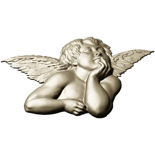 Мечтательный купидон - 3D STL рельеф для ЧПУ