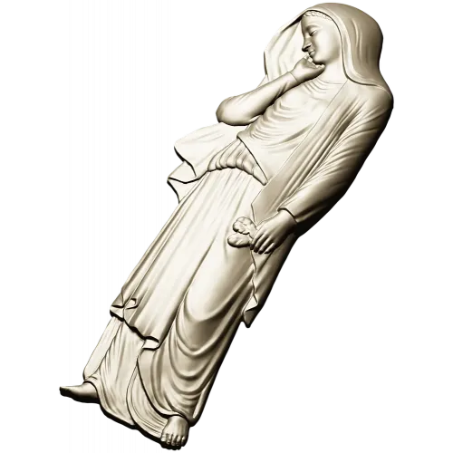 Ангел печали - 3D модель STL для ЧПУ