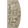 Рельефная панель "Богатырь и дружина" - 3D модель STL для ЧПУ