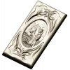 Decorative STL panel "White Rus: Maiden and Steed" - 3D model for CNC