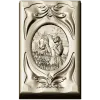 Decorative STL panel "White Rus: Maiden and Steed" - 3D model for CNC