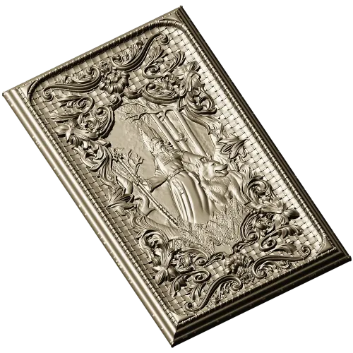 Belbog high-relief panel - STL 3D model for CNC