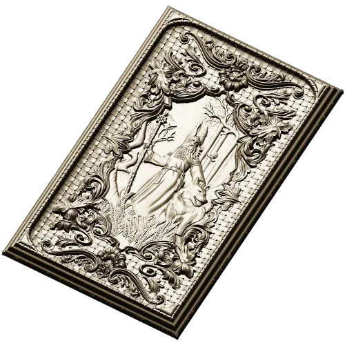 Belbog high-relief panel - STL 3D model for CNC