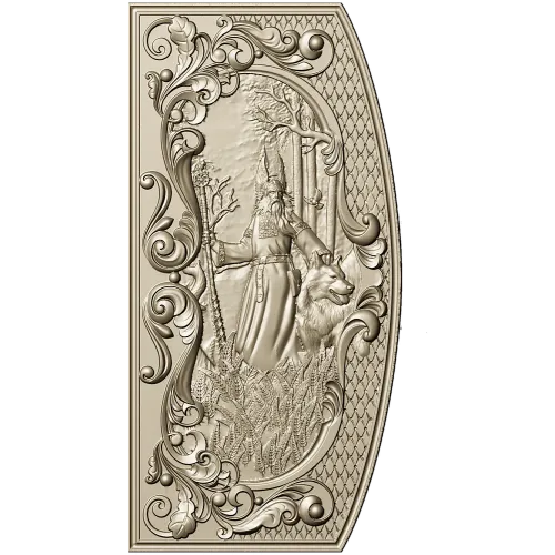 Belbog relief panel STL for CNC