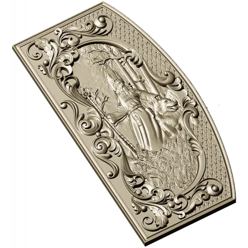 Belbog relief panel STL for CNC