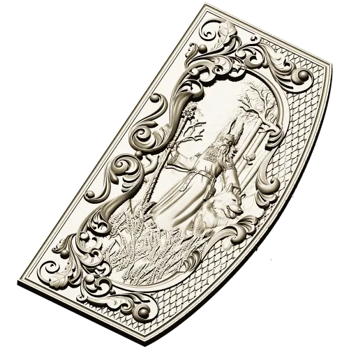 Belbog relief panel STL for CNC