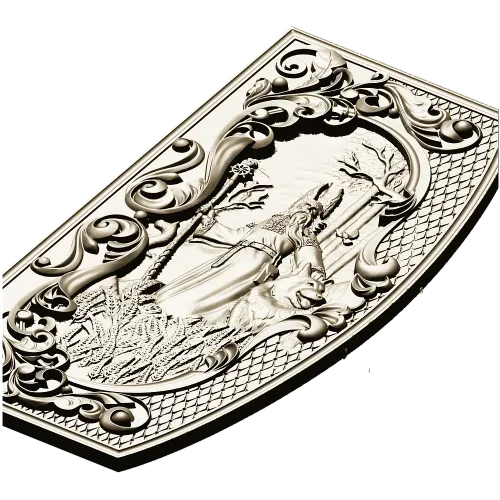 Belbog relief panel STL for CNC