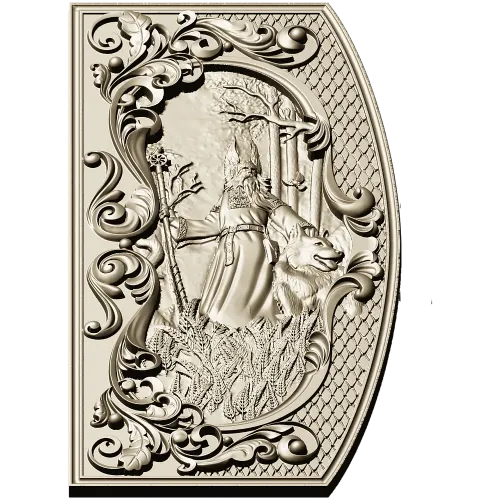 Belbog relief panel STL for CNC