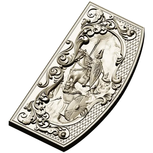 Valhalla Relief Panel STL for CNC milling