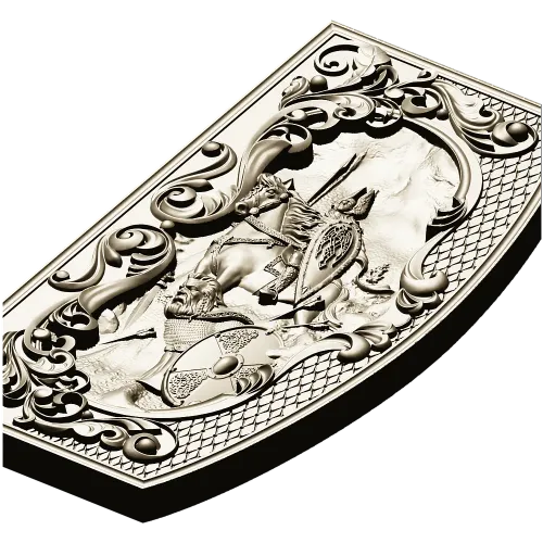 Valhalla Relief Panel STL for CNC milling