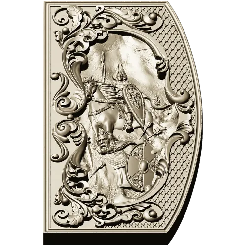 Valhalla Relief Panel STL for CNC milling