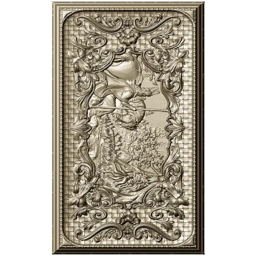 Mimir Relief Panel STL for CNC