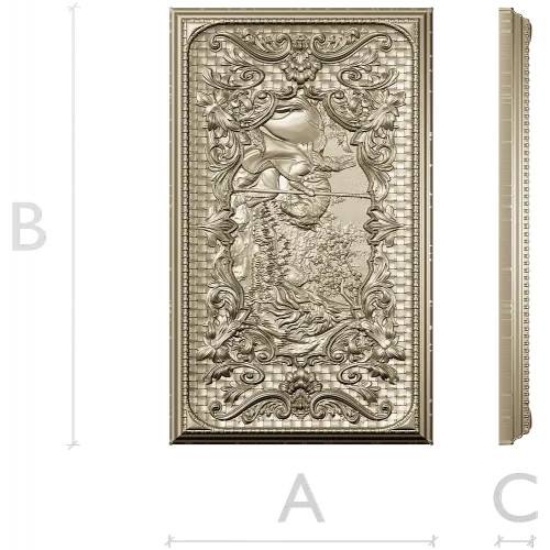 Mimir Relief Panel STL for CNC