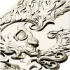 Winged Dragon High-Relief Panel STL