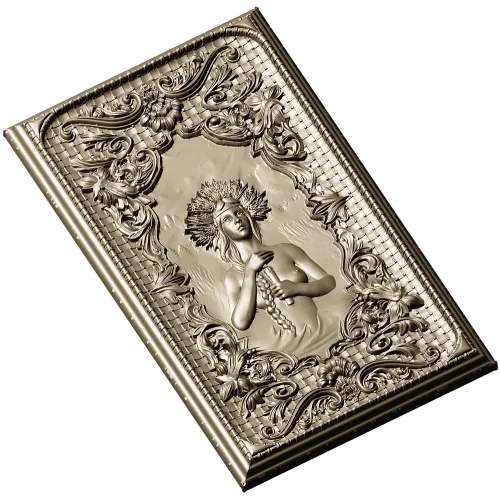Kupala's Night - Ornate Bas-Relief Panel 3D Model (STL)