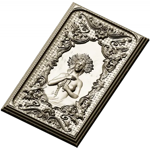 Kupala's Night - Ornate Bas-Relief Panel 3D Model (STL)