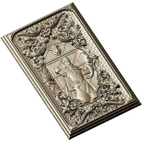 Loki Relief Panel - STL 3D Model for CNC Carving