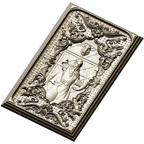 Loki Relief Panel - STL 3D Model for CNC Carving