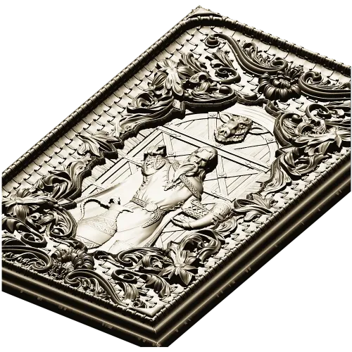 Loki Relief Panel - STL 3D Model for CNC Carving