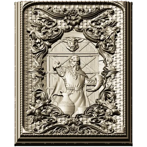 Loki Relief Panel - STL 3D Model for CNC Carving